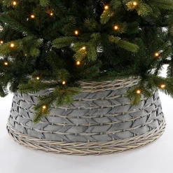 House of Seasons Lorens Kerstboommand - H28 X O65 Cm - Wilgentakken Cheap