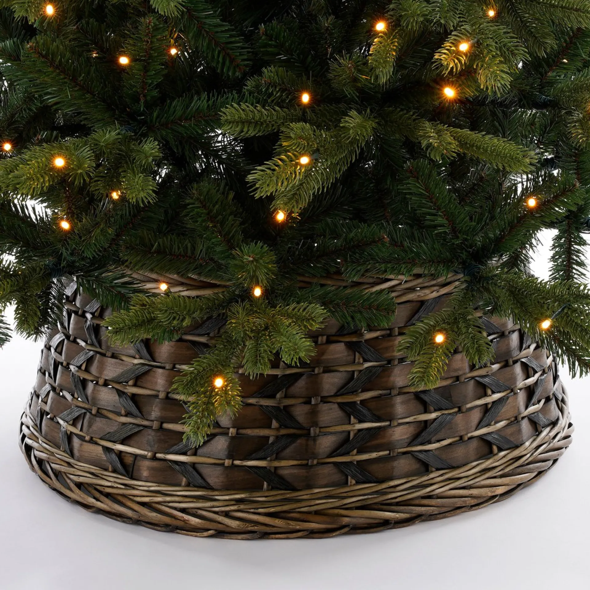 House of Seasons Lorens Kerstboommand - H28 X O65 Cm - Wilgentakken Cheap