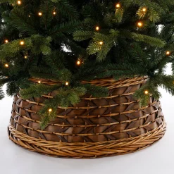 House of Seasons Lorens Kerstboommand - H21 X O50 Cm - Wilgentakken Best