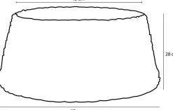 House of Seasons Lorens Kerstboommand - H28 X O65 Cm - Wilgentakken New