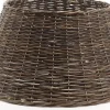 Merkloos Houten Kerstboomrok Bruin Gevlochten Rotan 57 Cm Flash Sale