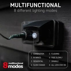 Emos Ijspegel Verlichting Buiten - 10 Meter 600 Led - Warm Wit - Lichtsnoer - Ip44 Stekker - Kerstverlichting Led - Geschikt Voor Binnen En Buiten - Kerstverlichting Buiten Cheap