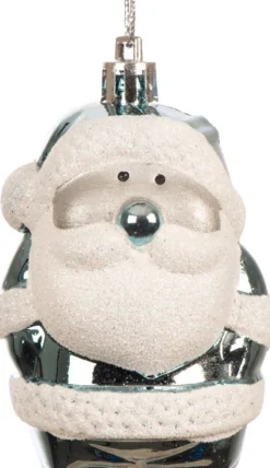 Everlands Imperial Kant En Klare Kerstboom Inclusief Versiering - 60Cm Hoog - 10 Ornamenten - Groen Zilver Shop