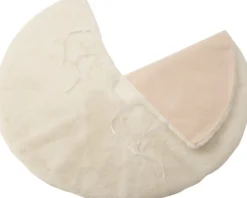 J-Line Kerstboomrok Rond Polyester Wit Sale