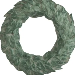 J-Line Kerstkransen> Krans Poly Groen Small