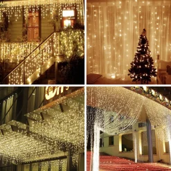 J-Pro Curtain Light 3X3M Lichtsnoer Op Netstroom - Tuinverlichting Led - Lichtslinger - Led Lichtgordijn 3X3M Cheap