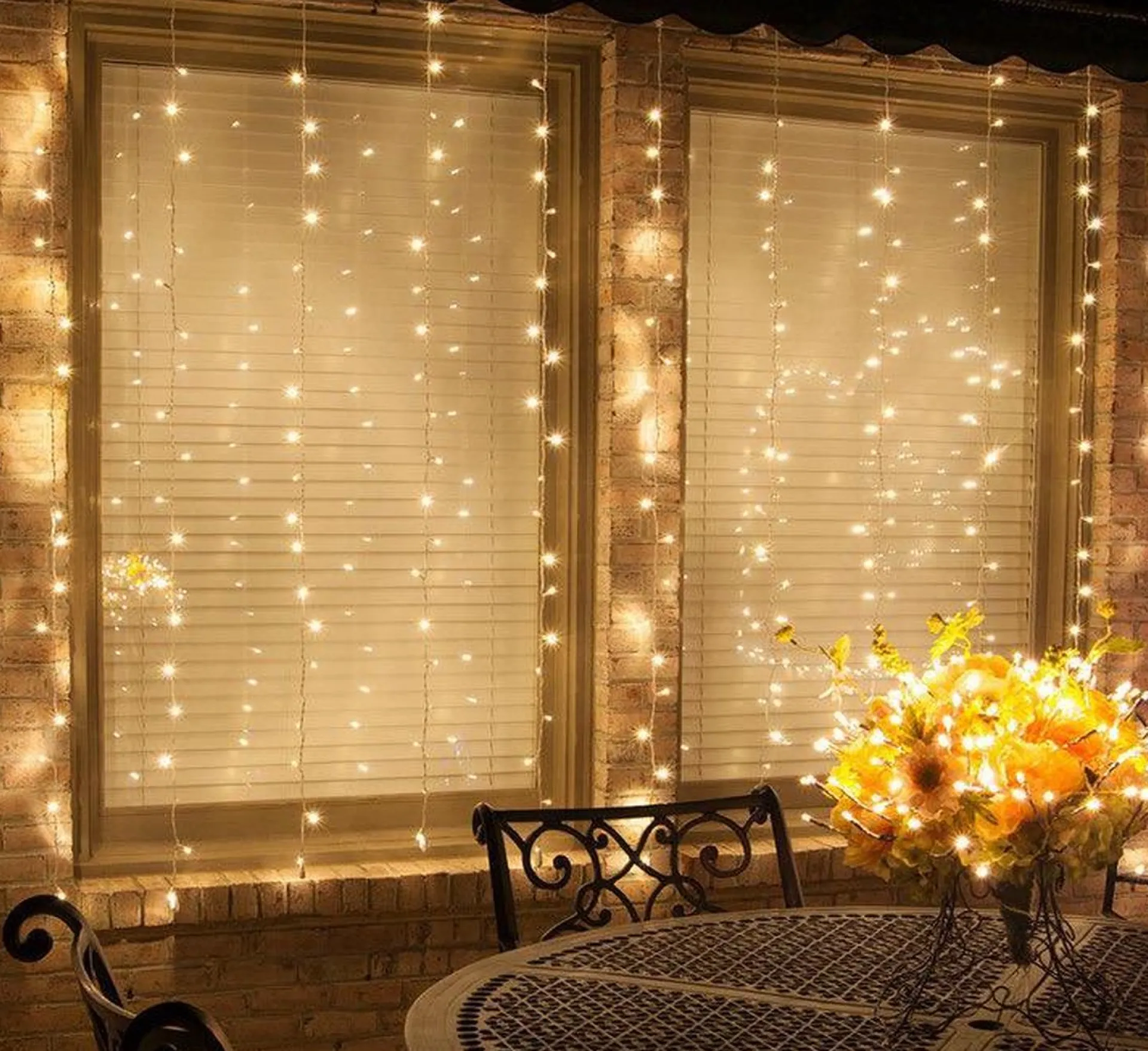 J-Pro Curtain Light 3X3M Lichtsnoer Op Netstroom - Tuinverlichting Led - Lichtslinger - Led Lichtgordijn 3X3M Cheap