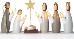 Star Trading Kerststallen>Kandelaar Krubba De Drie Wijzen 33Cm Breed