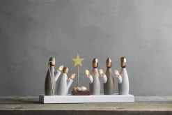 Star Trading Kerststallen></noscript>Kandelaar Krubba De Drie Wijzen 33Cm Breed