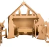 KarTent Kerststallen>Kartonnen Kerststal - Duurzaam Karton - Hobbykarton -