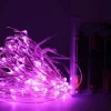 ABC-Led Kerst Koperdraad Led Verlichting - Roze - 5 Meter -Incl. Batterijen Flash Sale