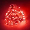 ABC-Led Kerst Koperdraad Led Verlichting - Rood - 5 Meter - Incl. Batterijen Rood Licht 5 Meter Discount