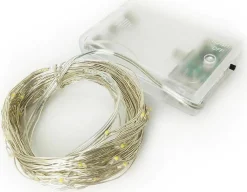 ABC-Led Kerst Koperdraad Led Verlichting - Blauw - 10 Meter - Op Batterijen Cheap