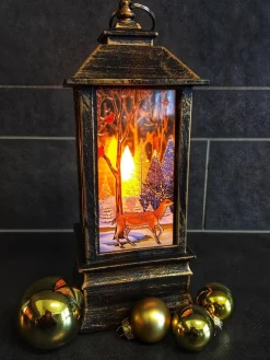 Dripio Kerst Lantaarn | Indoor Kerst Verlichting - Sfeer Verlichting - Lantaarn - Kerst Decoratie - Kerstversiering - Led - Kerstverlichting Binnen - Black Friday Sale New