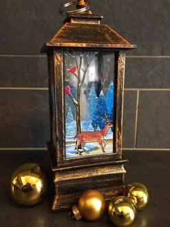 Dripio Kerst Lantaarn | Indoor Kerst Verlichting - Sfeer Verlichting - Lantaarn - Kerst Decoratie - Kerstversiering - Led - Kerstverlichting Binnen - Black Friday Sale New