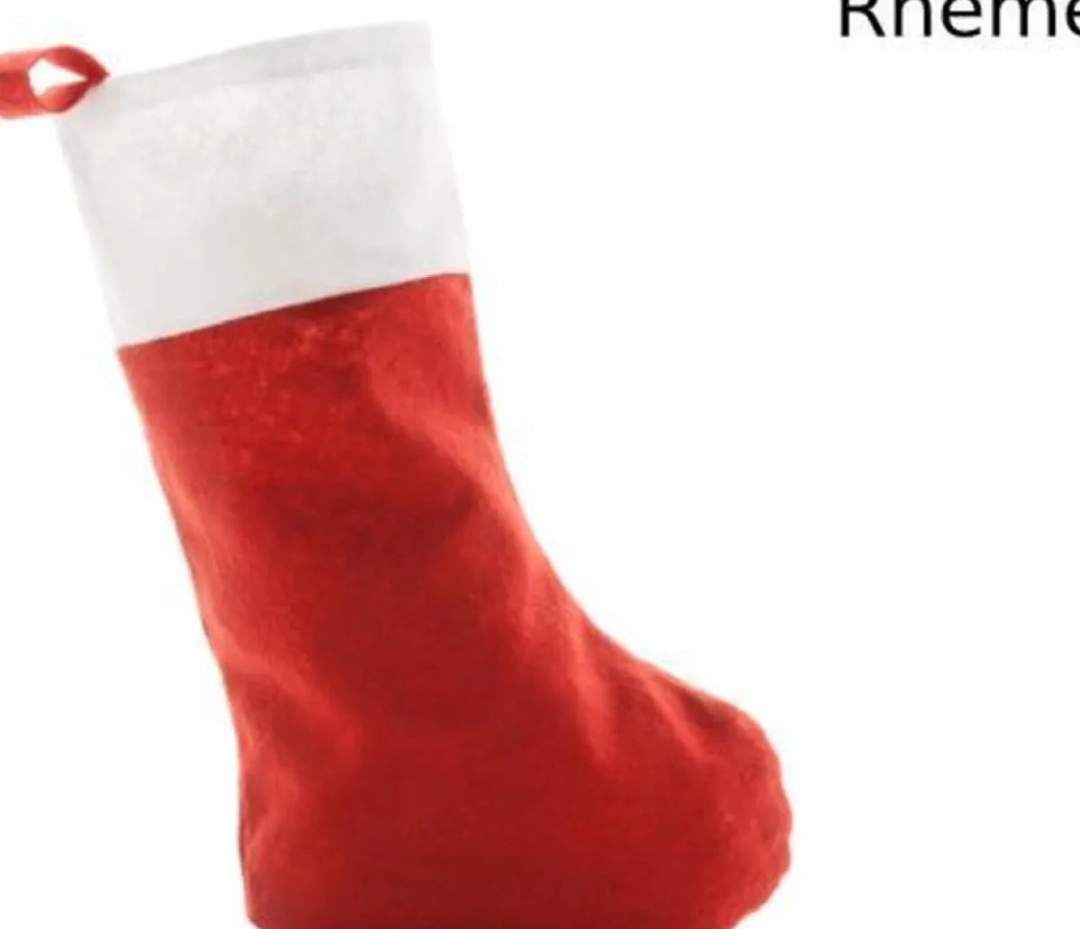 Rheme Kerstsokken>Kerst Sok - Kerst Decoratie - Rood -