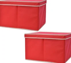 Bellatio Decorations Kerstballen Opruimen Opbergdozen Voor 24 Kerstballen Van 8 Cm - Kerstballen Opruimen/Opbergen Outlet