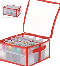 Relaxwonen Kerstballen Opruimen/Opbergen Opbergboxen 30 Cm Voor 32 Stuks Kerstballen Shop