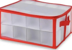 Relaxwonen Kerstballen Opruimen/Opbergen Opbergboxen 30 Cm Voor 32 Stuks Kerstballen Shop