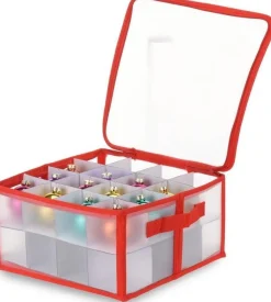 Relaxwonen Kerstballen Opruimen/Opbergen Opbergboxen 30 Cm Voor 32 Stuks Kerstballen Shop