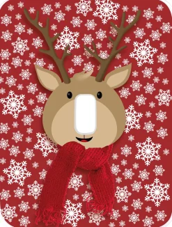 Sunware Kerstballen/Kerstversiering Opruimen Opbergbox Met Rendieren Print - Kerstversiering/Kerstdecoratie Kerstballen Opruimen/Opbergen Online