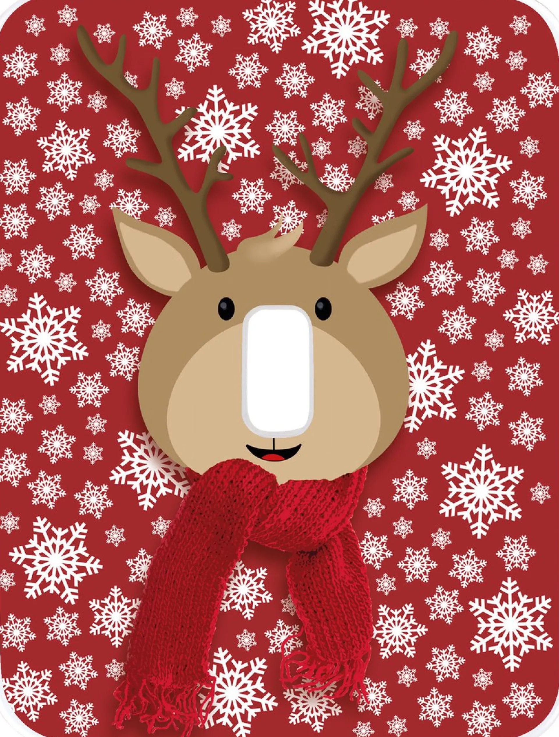 Sunware Kerstballen/Kerstversiering Opruimen Opbergbox Met Rendieren Print - Kerstversiering/Kerstdecoratie Kerstballen Opruimen/Opbergen Online