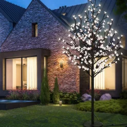 Monzana Kerstbloesem, 220 Cm, 220 Led's, Kerstboom, Kerstversiering, Bloesem, Voor Binnen En Buiten Online