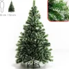 ChristmasGoodz Kerstboom - Kunstkerstboom - Kunstkerstboom 150 Cm - Met Sneeuw - H 150 X B 75 Cm Cheap