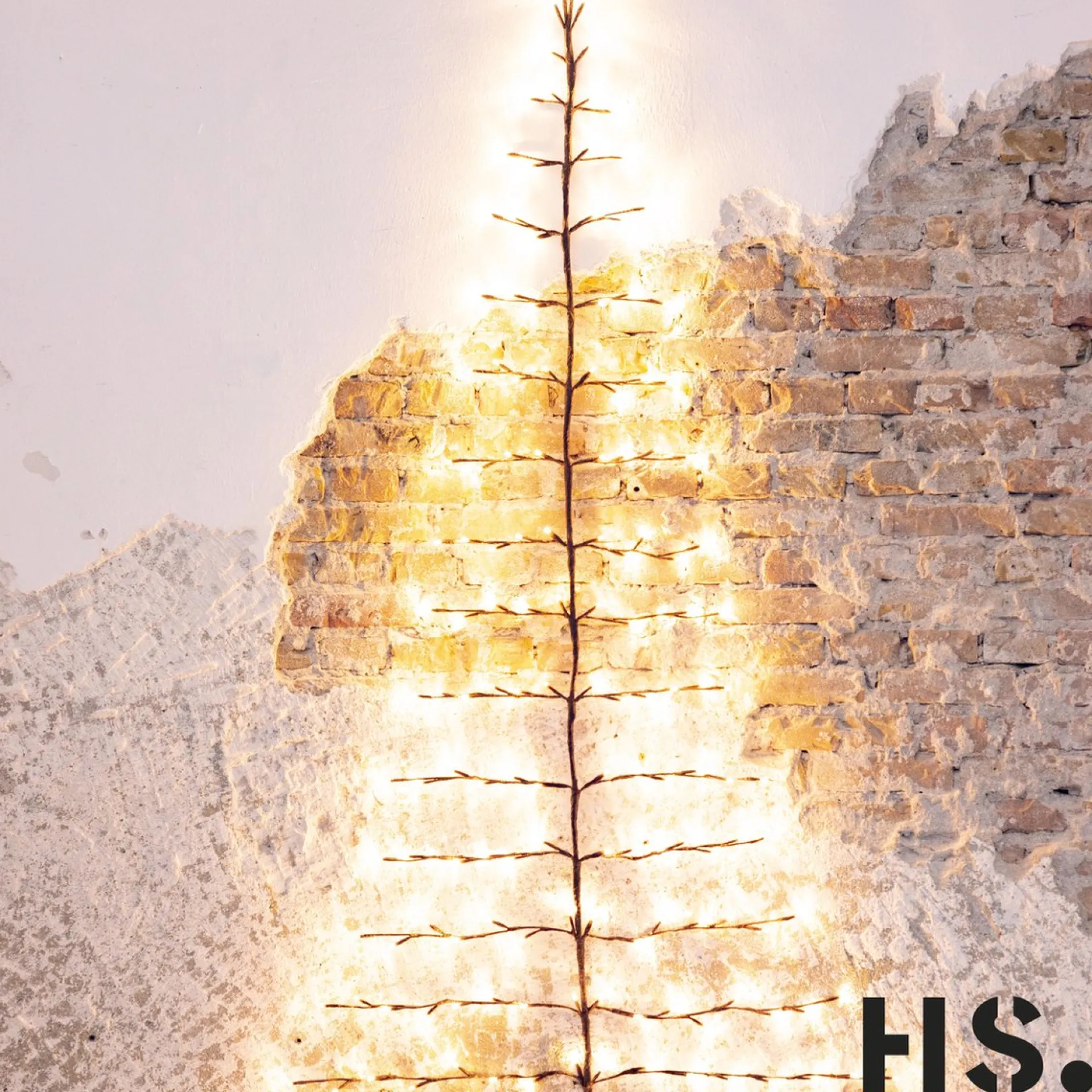 Home Society Kerstboom - Voor Aan De Muur - Inclusief Led Lampjes Sale