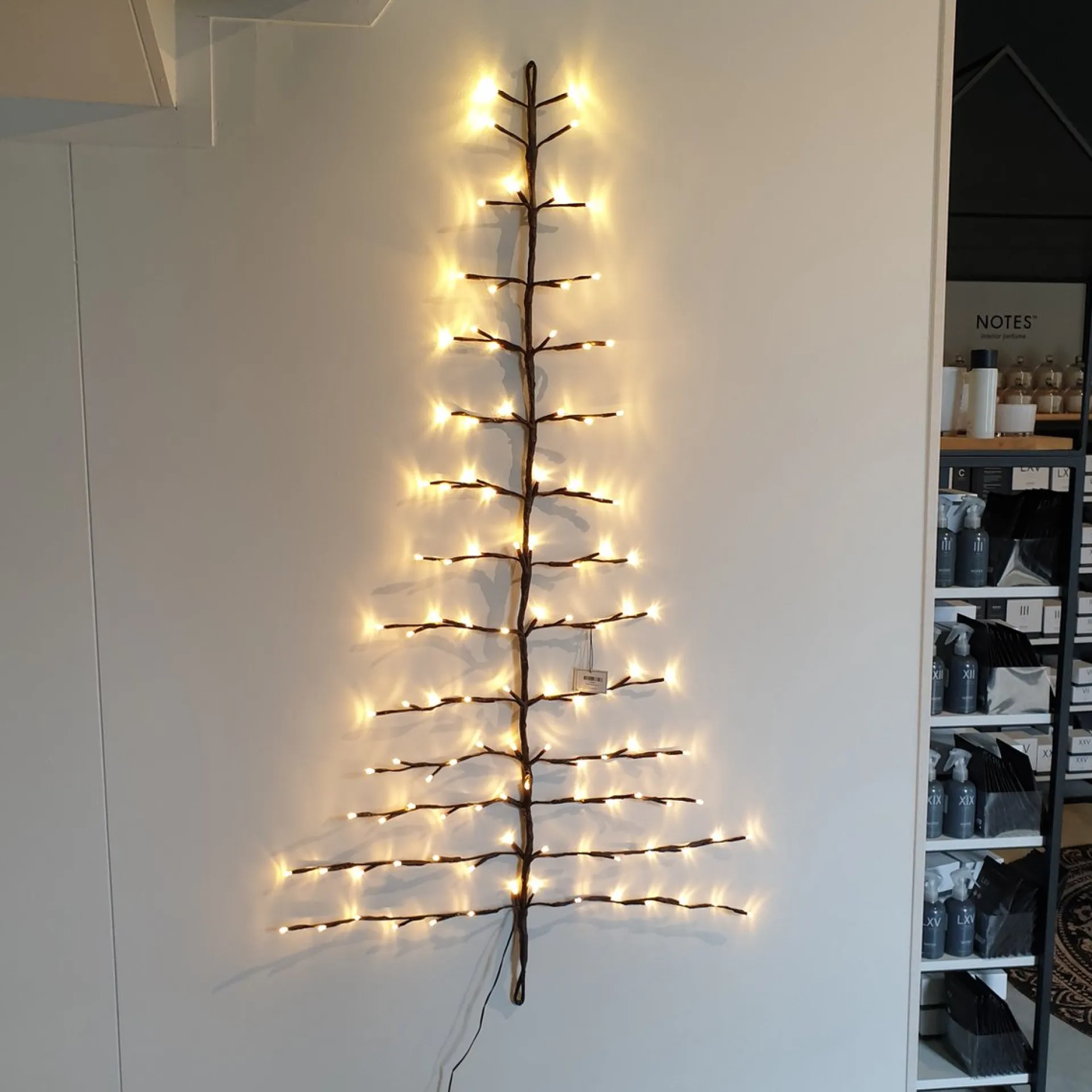 Home Society Kerstboom - Voor Aan De Muur - Inclusief Led Lampjes Sale