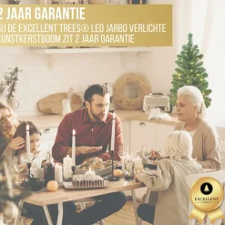 Excellent Trees Kerstboom ® Led Jarbo 75 Cm Met Verlichting - Luxe Uitvoering - 55 Lampjes Sale