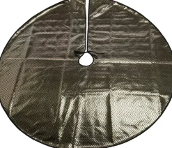 Koopman Kerstboom Kleed/Rok - Zwart - Diameter 95Cm - 3 Designs Best