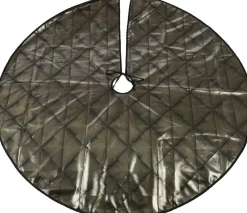 Koopman Kerstboom Kleed/Rok - Zwart - Diameter 95Cm - 3 Designs Best