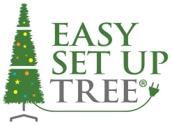 Easy Set up Tree Kerstboom Met Versiering ® Led Avik Red 210 Cm - 310 Lampjes Shop