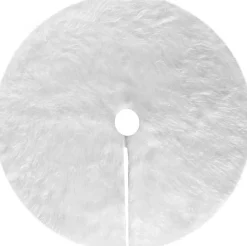 Selwo Kerstboom Rok, Grote Witte Kerstboom Rok Kerstboom Rok Schort Ornamenten Voor Kerstmis Jaar Decoratie Door (30 Inch / 78 Cm) Clearance