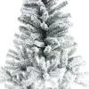 Merkloos Kerstboom Tuscan Spruce Sneeuw 120Cm - Inclusief Voet Store