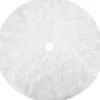 Evora Kerstboomkleed Wit 120 Cm - Kerstboomrok 120 Cm Groot - Zacht Pluche Kerstboom Kleed Voor Onder De Kerstboom Discount