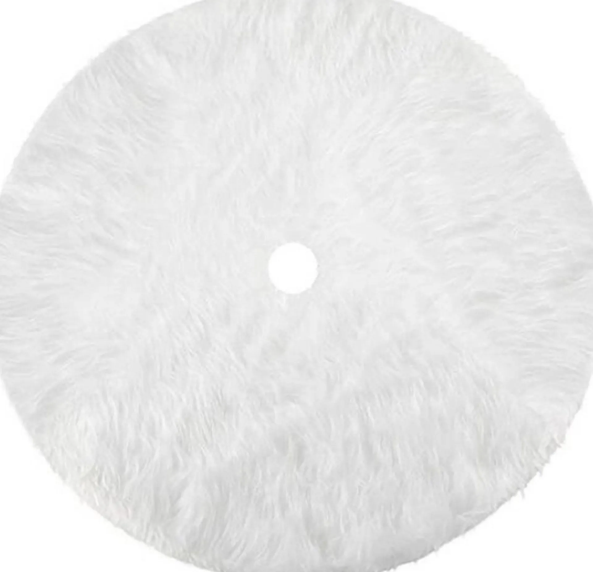 Evora Kerstboomkleed Wit 120 Cm - Kerstboomrok 120 Cm Groot - Zacht Pluche Kerstboom Kleed Voor Onder De Kerstboom Discount