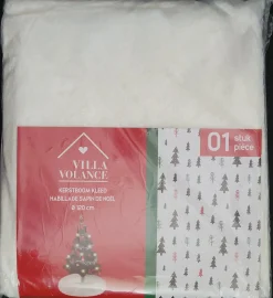 Evora Kerstboomkleed Wit 120 Cm - Kerstboomrok 120 Cm Groot - Zacht Pluche Kerstboom Kleed Voor Onder De Kerstboom Discount