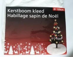 Merkloos Kerstboomkleed Wit 120 Cm Rond - Kerstboomrok Zacht Pluche Kerstboom Kleed Cheap