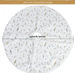 Merkloos Kerstboomrok - Kerstboomkleed – Luxe Kerstboomrok Best Sale