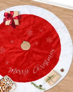 Merkloos Kerstboomrok - Kerstboomkleed – Luxe Kerstboomrok Clearance