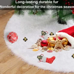 Merkloos Kerstboomrok - Kerstboomkleed – Luxe Kerstboomrok Clearance