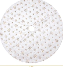 Merkloos Kerstboomrok - Kerstboomkleed – Luxe Kerstboomrok New