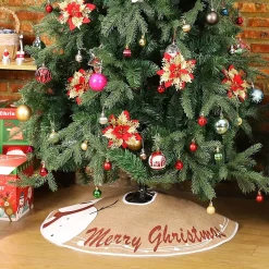 Merkloos Kerstboomrok - Kerstboomkleed – Luxe Kerstboomrok Shop
