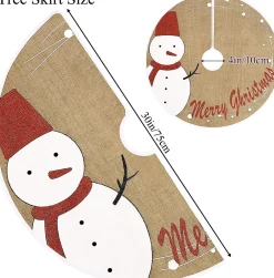 Merkloos Kerstboomrok - Kerstboomkleed – Luxe Kerstboomrok Shop