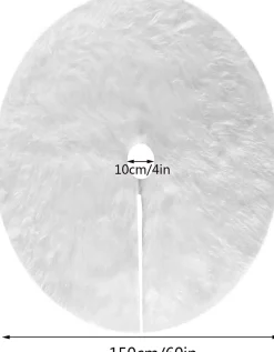 Merkloos Kerstboomrok - Kerstboomkleed – Luxe Kerstboomrok Online