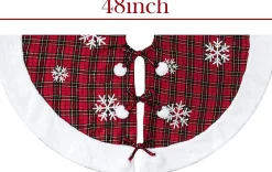 Merkloos Kerstboomrok - Kerstboomkleed – Luxe Kerstboomrok Shop