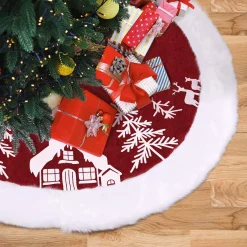 Merkloos Kerstboomrok - Kerstboomkleed – Luxe Kerstboomrok Sale