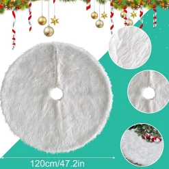 Merkloos Kerstboomrok - Kerstboomkleed – Luxe Kerstboomrok Best Sale